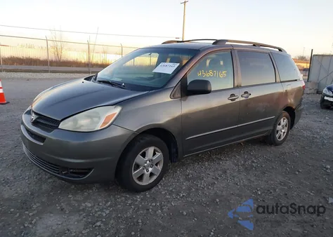 2005 Toyota Sienna Le из США, поврежденный, VIN 5TDZA23C15S367287